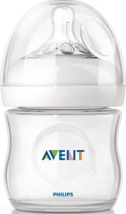 Philips Avent Natural SCF690/17 - Babyfles (125 Ml) Met Speen Voor Pasgeborenen 0m+ - 1 Stuk -Philips 707x1200