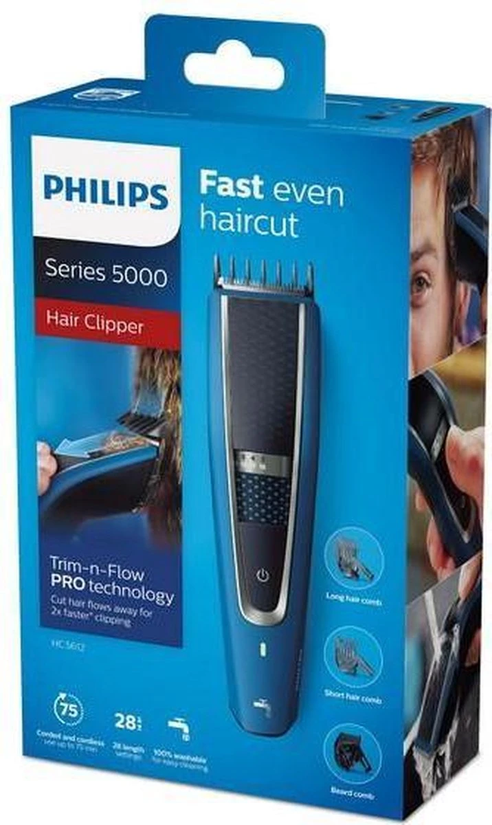 Philips Hairclipper Series HC5612/15 - Tondeuse 2 Philips Hairclipper Series HC5612/15 - Tondeuse - Afbeelding 2