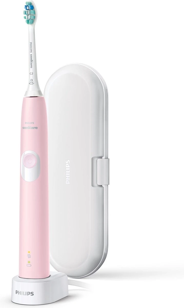 Philips ProtectiveClean 4300 Series HX6806/03 - Elektrische Tandenborstel - Roze 2 Philips ProtectiveClean 4300 Series HX6806/03 - Elektrische Tandenborstel - Roze - Afbeelding 2