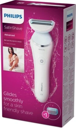 Philips SatinShave Advanced BRL130/00 - Ladyshave - Blauw -Philips 720x1200