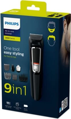 Philips 3000 Serie MG3740/15 - Trimmerset - Met 9 Hulpstukken -Philips 722x1200 1