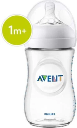 Philips Avent SCF033/17 Natural Babyfles - 1m+ - Langzame Toevoer -Philips 726x1200