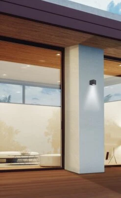 Mantra Kandachu Wandlamp Buiten Vierkant - Muurlamp - 1 Lichtpunt - Tuinverlichting LED Buiten - Buitenlamp - Incl. Philips Hue White GU10 - Zwart 10 Mantra Kandachu Wandlamp Buiten Vierkant - Muurlamp - 1 Lichtpunt - Tuinverlichting LED Buiten - Buitenlamp - Incl. Philips Hue White GU10 - Zwart -Philips 736x1200 1