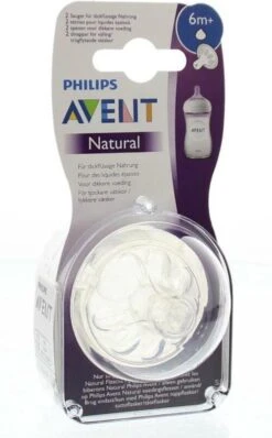 Philips Avent SCF046/27 Natural Speen - 6m+ - 2stuks -Philips 744x1200 1
