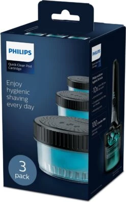 Philips CC13/50 - Quick Clean Pod Cartridge - Scheerapparaatreiniging - 3 Stuks -Philips 751x1200
