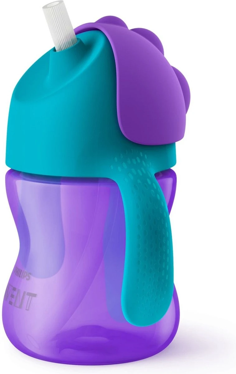 Philips Avent SCF796/02 Drinkbeker Met Rietje - 9m+ - 1 Stuk - Paars/Blauw 4 Philips Avent SCF796/02 Drinkbeker Met Rietje - 9m+ - 1 Stuk - Paars/Blauw - Afbeelding 4