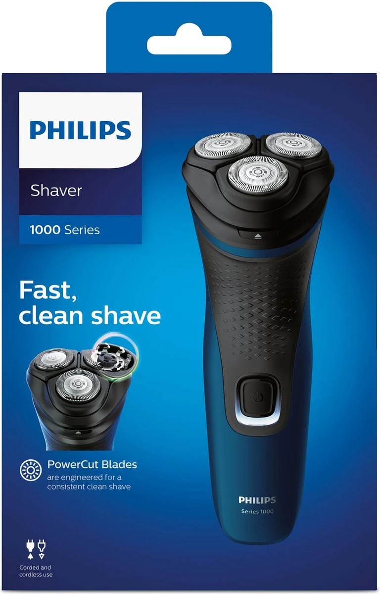 Philips Shaver 1000 Series S1131/41 - Scheerapparaat 9 Philips Shaver 1000 Series S1131/41 - Scheerapparaat - Afbeelding 9