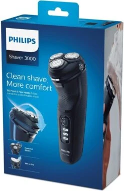 Philips S3233/52 Shaver 3000 Scheerapparaat Zwart -Philips 778x1200