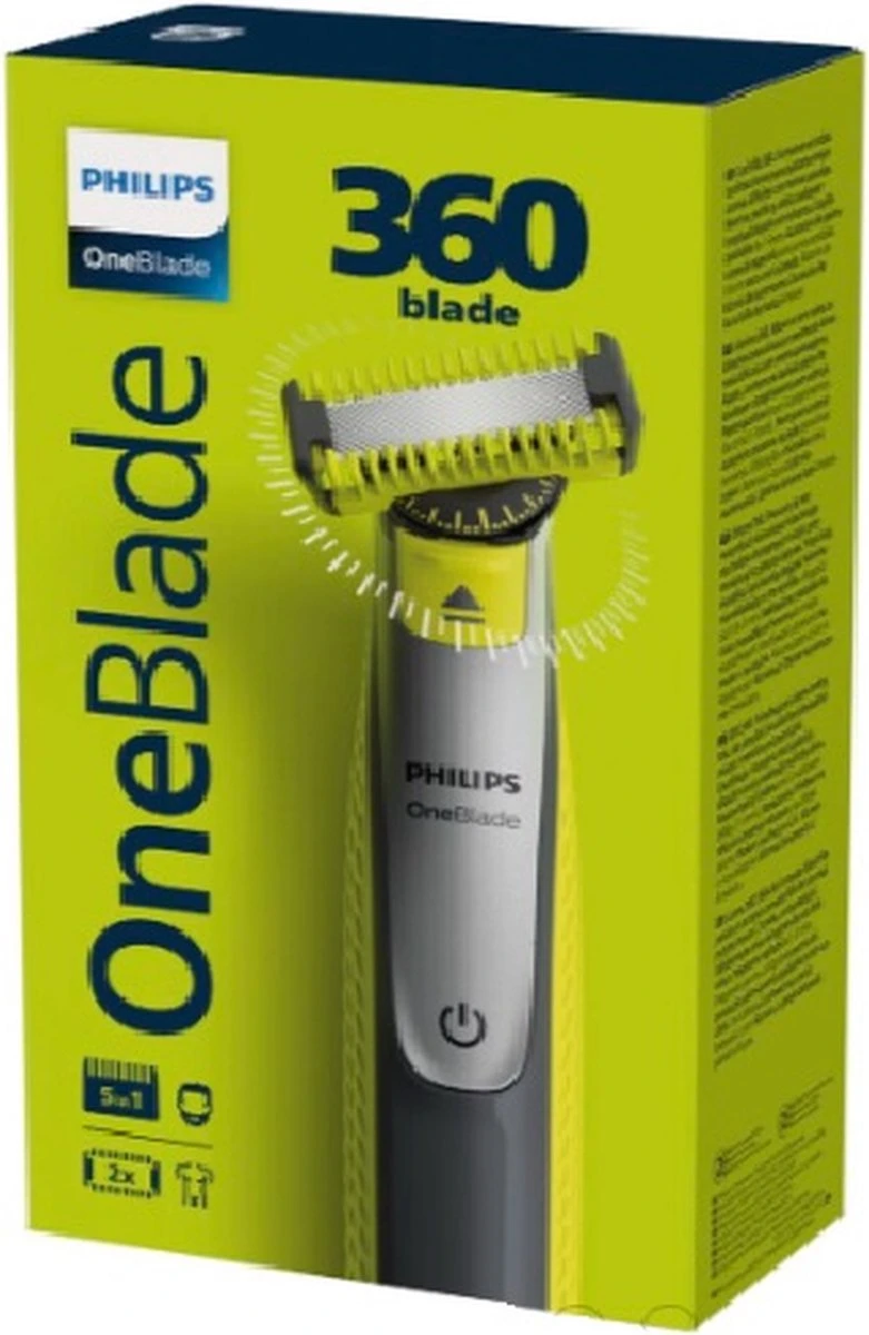 Philips OneBlade Face And Body QP2830/20 - Hybride Styler - Scheerapparaat 2 Philips OneBlade Face And Body QP2830/20 - Hybride Styler - Scheerapparaat - Afbeelding 2