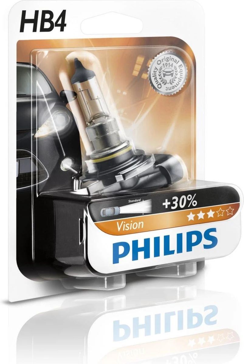 Philips Autolamp Vision Hb4 12 Volt 51 Watt Per Stuk 3 Philips Autolamp Vision Hb4 12 Volt 51 Watt Per Stuk - Afbeelding 3