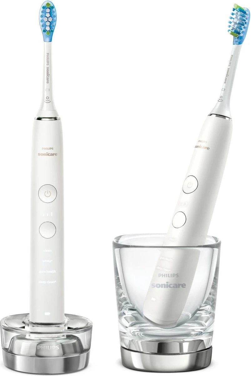 Philips Sonicare DiamondClean 9000 HX9914/55 - Elektrische Tandenborstel - Wit - 2 Stuks 1 Philips Sonicare DiamondClean 9000 HX9914/55 - Elektrische Tandenborstel - Wit - 2 Stuks