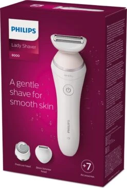Philips Series 8000 BRL176/00 - Ladyshave - Nat En Droog -Philips 808x1200