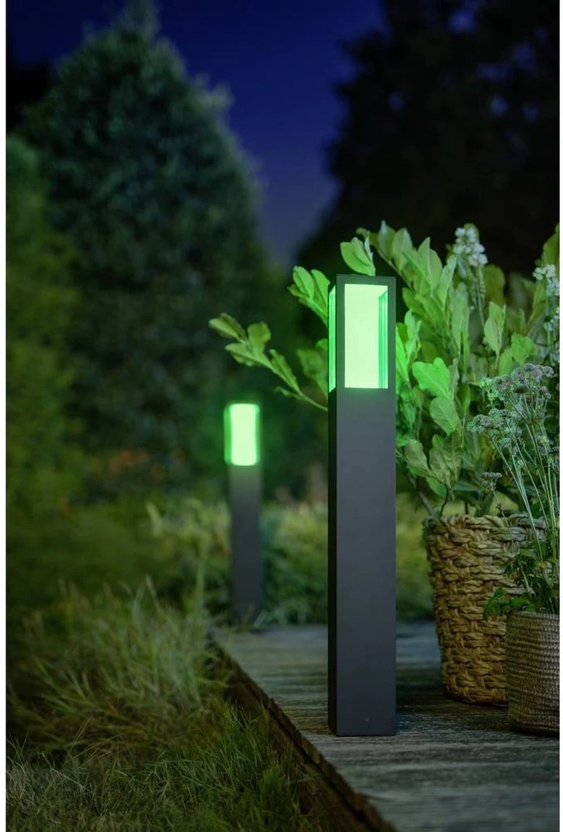 Philips Hue Impress Sokkellamp - Wit En Gekleurd Licht - Zwart - Hoog 12 Philips Hue Impress Sokkellamp - Wit En Gekleurd Licht - Zwart - Hoog - Afbeelding 12