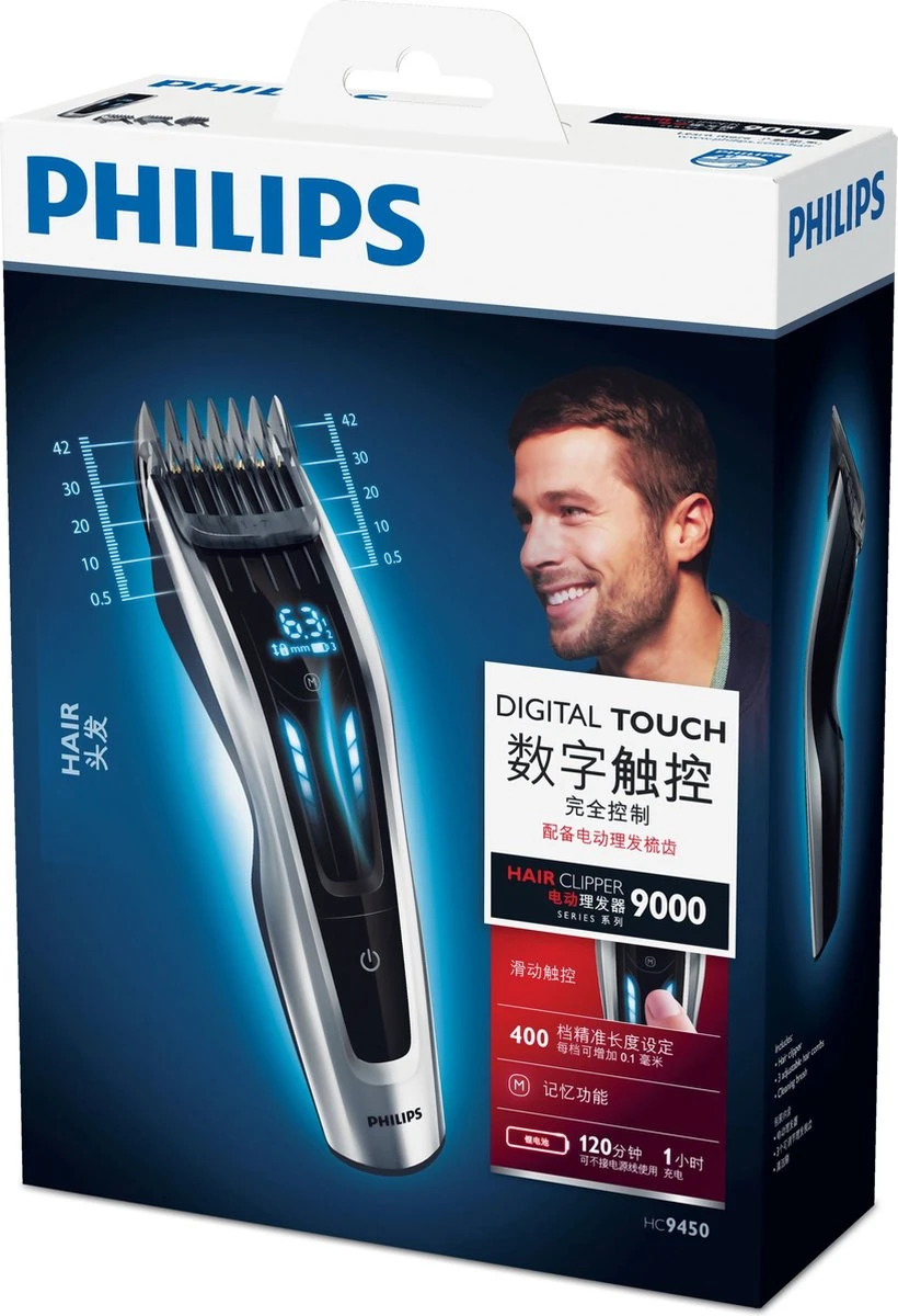 Philips HC9450/15 9000 Serie - Tondeuse 9 Philips HC9450/15 9000 Serie - Tondeuse - Afbeelding 9