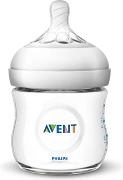 Philips Avent Natural Babyfles – SCF030/27 Babyfles (0m+) Voor Langzame Toevoer – 2 Stuks -Philips 824x1200