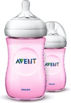 Philips Avent Natural Babyfles - SCF034/27 Babyfles (1m+) Voor Langzame Toevoer - 2x -Philips 825x1200 1