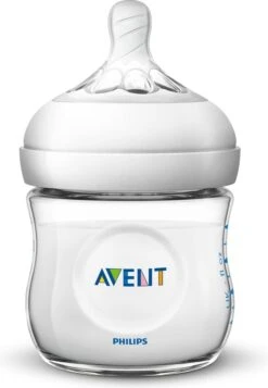 Philips Avent Natural Babyfles – SCF030/27 Babyfles (0m+) Voor Langzame Toevoer – 2 Stuks -Philips 830x1200