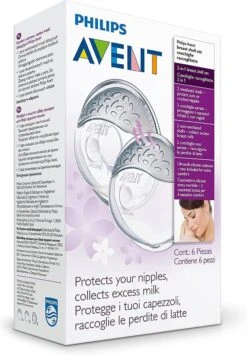 Philips Avent SCF157/02 - Borstschelpen - 2 Stuks( Verpakt In Folie) -Philips 836x1200