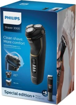 Philips Series 3000 S3333/58 - Scheerapparaat Incl. Multigroomer - Wet & Dry -Philips 874x1200 1