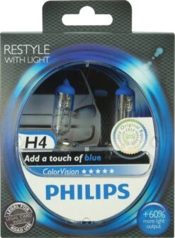Philips ColorVision H4 Blauw 60/55W 12V, Set à 2 Stuks -Philips 883x1200 3