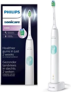 Philips Sonicare ProtectiveClean 4300 HX6807/63 - Elektrische Tandenborstel - Wit