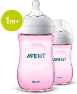 Philips Avent Natural Babyfles - SCF034/27 Babyfles (1m+) Voor Langzame Toevoer - 2x -Philips 983x1200 1