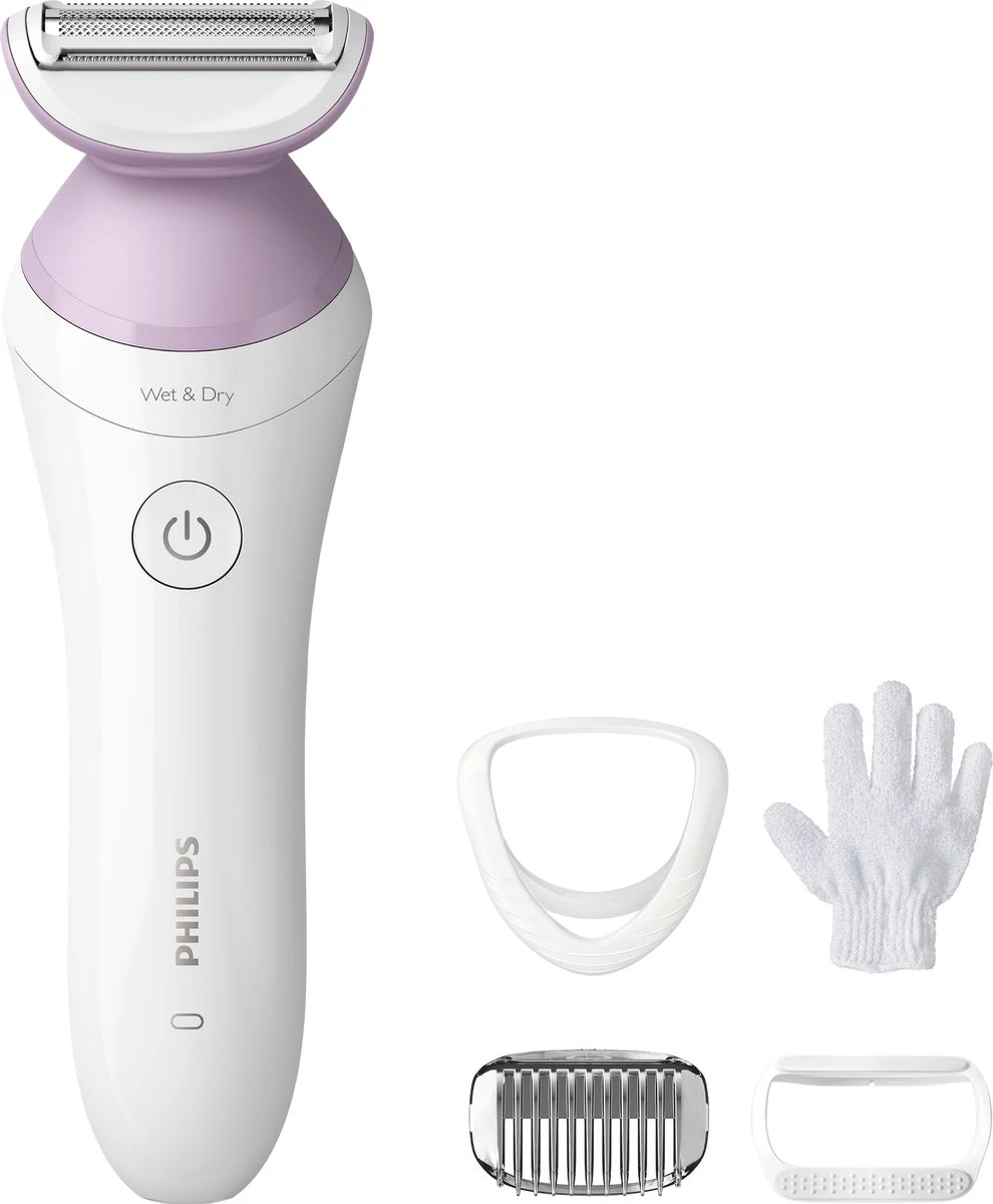 Philips Series 6000 BRL136/00 - Ladyshave - Nat En Droog 1 Philips Series 6000 BRL136/00 - Ladyshave - Nat En Droog