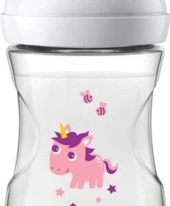 Philips Avent Natural Babyfles - SCF070/25 Babyfles (1m+) Voor Langzame Toevoer - 1x. -Philips 992x1200 1